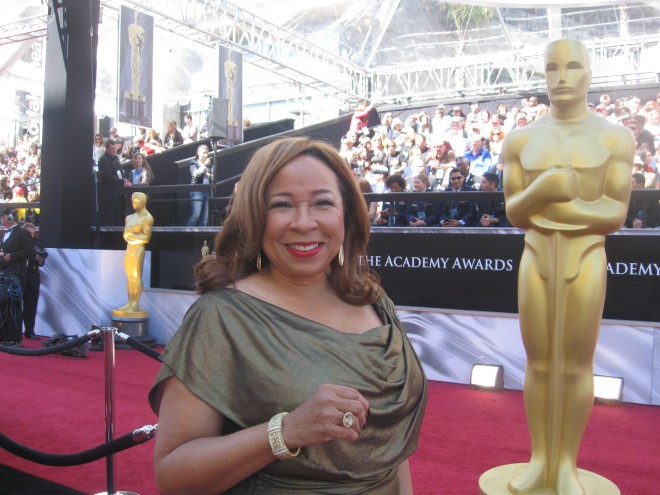 Tanya at the Emmys