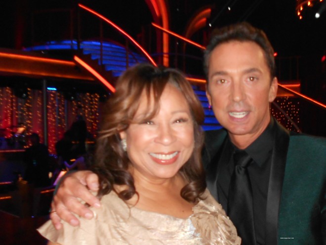 Tanya Hart and DWTS Judge Bruno Tonioli