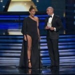Jennifer Lopez on stage 2013 Grammy's