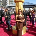 Tanya Hart Red Carpet Oscars 2013