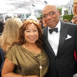 Tanya Hart and Paris Barclay, President of the Directors Guild of America