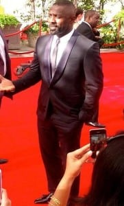 Idris Elba 2014 Emmys Red Carpet