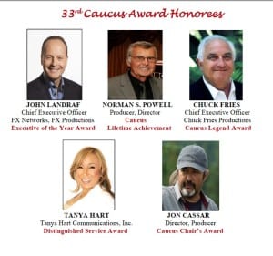 33rd Caucus Award Honorees