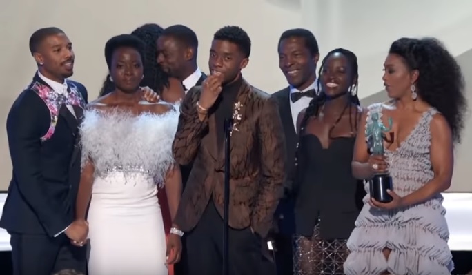 Black Panther cast at 2019 SAG Awards