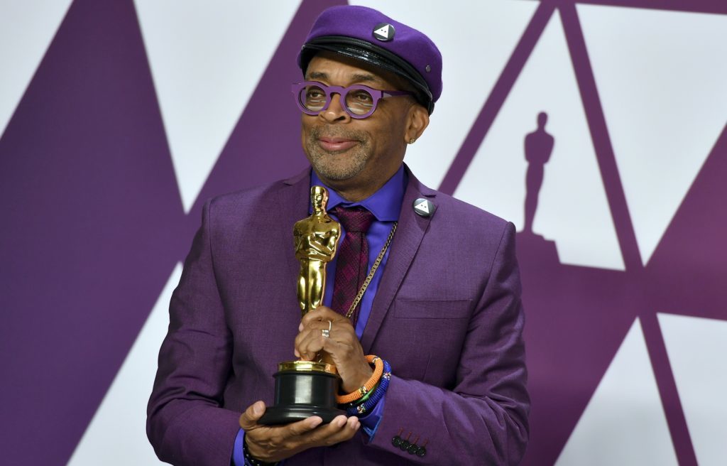 Spike Lee backstage 2019 Oscars